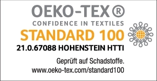 OEKO-TEX Zertifiziert